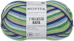Novita Lanka 7 Veljestä Raita 100 g Suomikaari 975