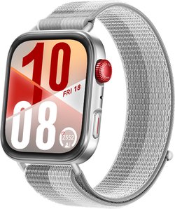 Huawei Fit 4 älykello, 38 mm, Silver Woven