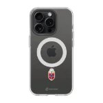 Phonecases3D iPhone 16 Pro Max Norges Fotballforbund Clear case (MagSafe) -suojakuori, musta