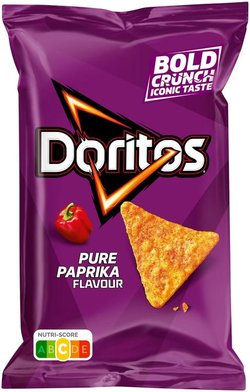Doritos Pure Paprika maustettu maissilastu 170g