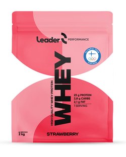 Whey Protein Strawberry 2kg - proteiinijauhe