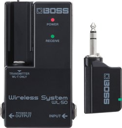 Boss WL-50 -langaton järjestelmä pedaalilaudalle