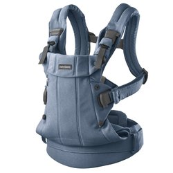 BabyBjörn Harmony Woven Mélange kantoreppu, Blue