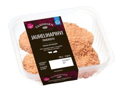 Paneroitu jauhelihapihvi