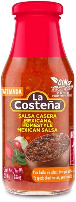 La Costeña Salsa Casera Mexicana salsakastike 250g