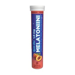 Via Naturale Hyvän Olon melatoniini 1,9 mg poretabletti 20 kpl 80g persikka