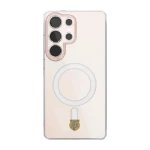 Phonecases3D Samsung Galaxy S25 Ultra Aalesunds FK Clear case (MagSafe) -suojakuori, valkoinen
