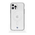 Phonecases3D iPhone 12 Sarpsborg 08 Clear case (MagSafe) -suojakuori, valkoinen