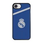Phonecases3D iPhone 17e/16e Real Madrid -3D suojakuori, musta