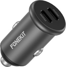 FoneKit Travel 40W, 2 x USB-C -autolaturi