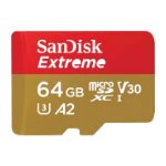 SanDisk Extreme PLUS microSDXC -muistikortti, 64 Gt