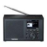 Lenco DAR-017BK DAB/DAB+/FM-radio, musta