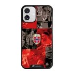 Phonecases3D iPhone 16 Plus Norges Fotballforbund -3D suojakuori