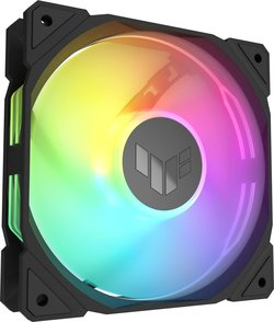 Asus TUF Gaming TR 120 ARGB Reverse PWM -tuuletin, 120 mm, musta