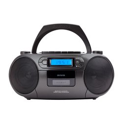 Aiwa RC-250 radio/CD-soitin, musta
