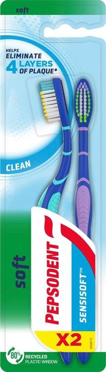 Pepsodent Clean Soft hammasharja 250ml