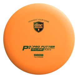 D-line P2 Flex 2 Orange - frisbeegolf putteri