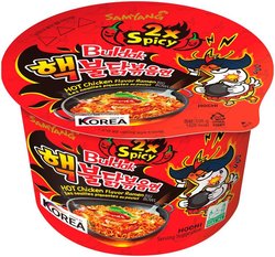 Samyang Buldak Ramen Hot Chicken Big Bowl Extreme 2x Spicy 105g