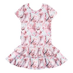 Print Frilla T-shirt Dress