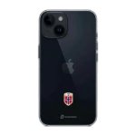 Phonecases3D iPhone 14 Norges Fotballforbund Clear case -suojakuori, musta