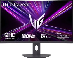 LG UltraGear 32G600A 32" QHD kaareva pelinäyttö