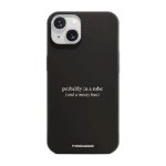 Phonecases3D iPhone 14 Marit Bakkli kompostoituva suojakuori, musta