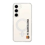 Phonecases3D Samsung Galaxy S26 FC Barcelona Clear case (MagSafe) -suojakuori, valkoinen