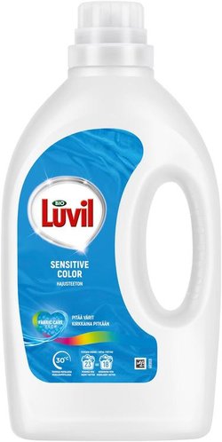 Bio Luvil Sensitive Color Pyykinpesuaine Hajusteeton 920 ml 23 pesua