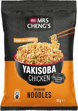Mrs Cheng's​ Yakisoba nuudeli kana 93g