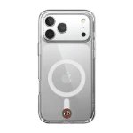 Phonecases3D iPhone 17 Pro Max Tromsø IL Clear case (MagSafe) -suojakuori, valkoinen