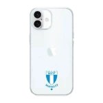 Phonecases3D iPhone 16 Malmö FF Clear case -suojakuori, valkoinen