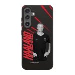 Phonecases3D Samsung Galaxy S25+ Norges Fotballforbund Haaland kompostoituva suojakuori, musta