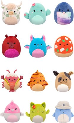 Squishmallows P20 - pehmolelu, lajitelma, 19 cm