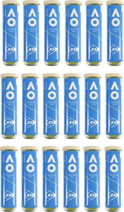 Dunlop Australian Open tennispallo, eco, 72 kpl