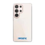 Phonecases3D Samsung Galaxy S25 Ultra Molde FK Clear case -suojakuori, valkoinen