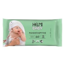 HELMI PUHDISTUSPYYHE  64 KPL