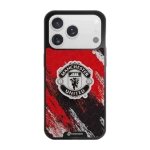 Phonecases3D iPhone 17 Pro Max Manchester United FC -3D suojakuori, musta