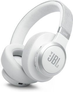 JBL LIVE 770NC vastamelukuulokkeet, valkoinen