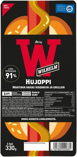 Atria Wilhelm Hujoppi Nakki 330g