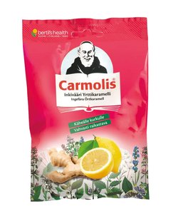 Carmolis Inkivääri Kurkkukaramelli