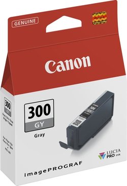 Canon PFI-300GY -mustekasetti, harmaa