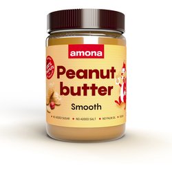 Maapähkinävoi Amona 350 g 100 % Smooth