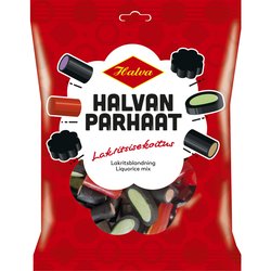 Lakritsisekoitus Halva 350 g Parhaat