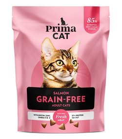 PrimaCat viljaton lohi kaikille aikuisille kissoille 400g