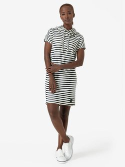 Women's Funnel Stripe Bio Dress