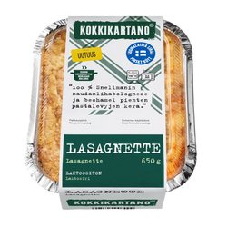 KOKKIKARTANO LASAGNETTE 650 G