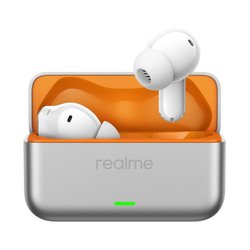 realme Buds T500 Pro vastamelunappikuulokkeet, hopea/oranssi