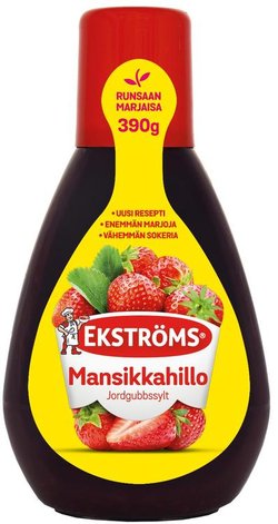 Ekströms mansikkahillo 390g