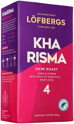 Löfbergs Kharisma Suodatinkahvi 500g Rainforest alliance