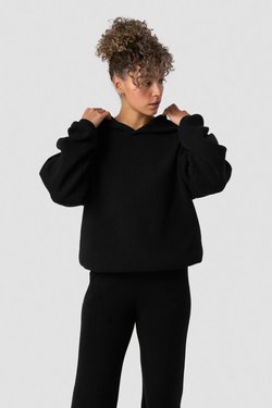 Soft Knit Oversized Hoodie - naisten neule